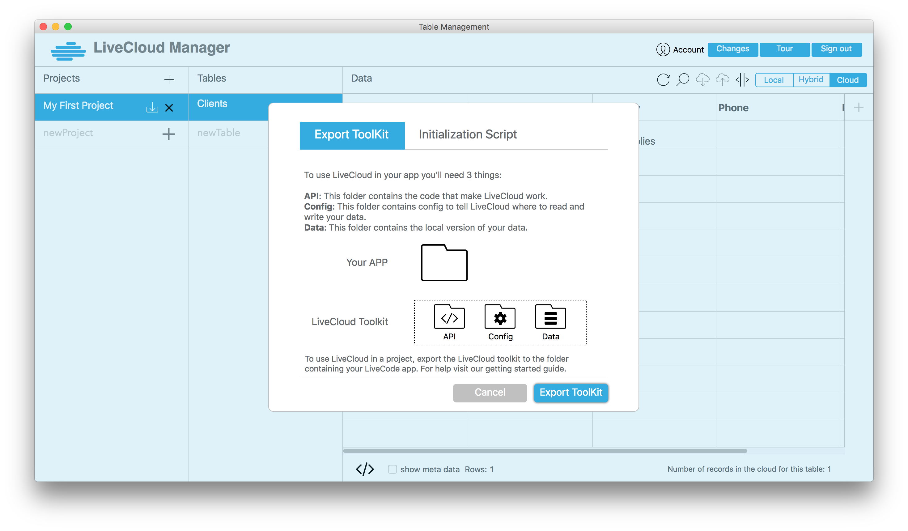 Export Toolkit